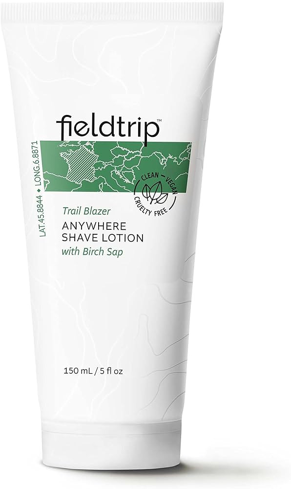 Fieldtrip Trail Blazer Anywhere Shave Lotion with Birch Sap, 5 fl oz | Amazon (US)