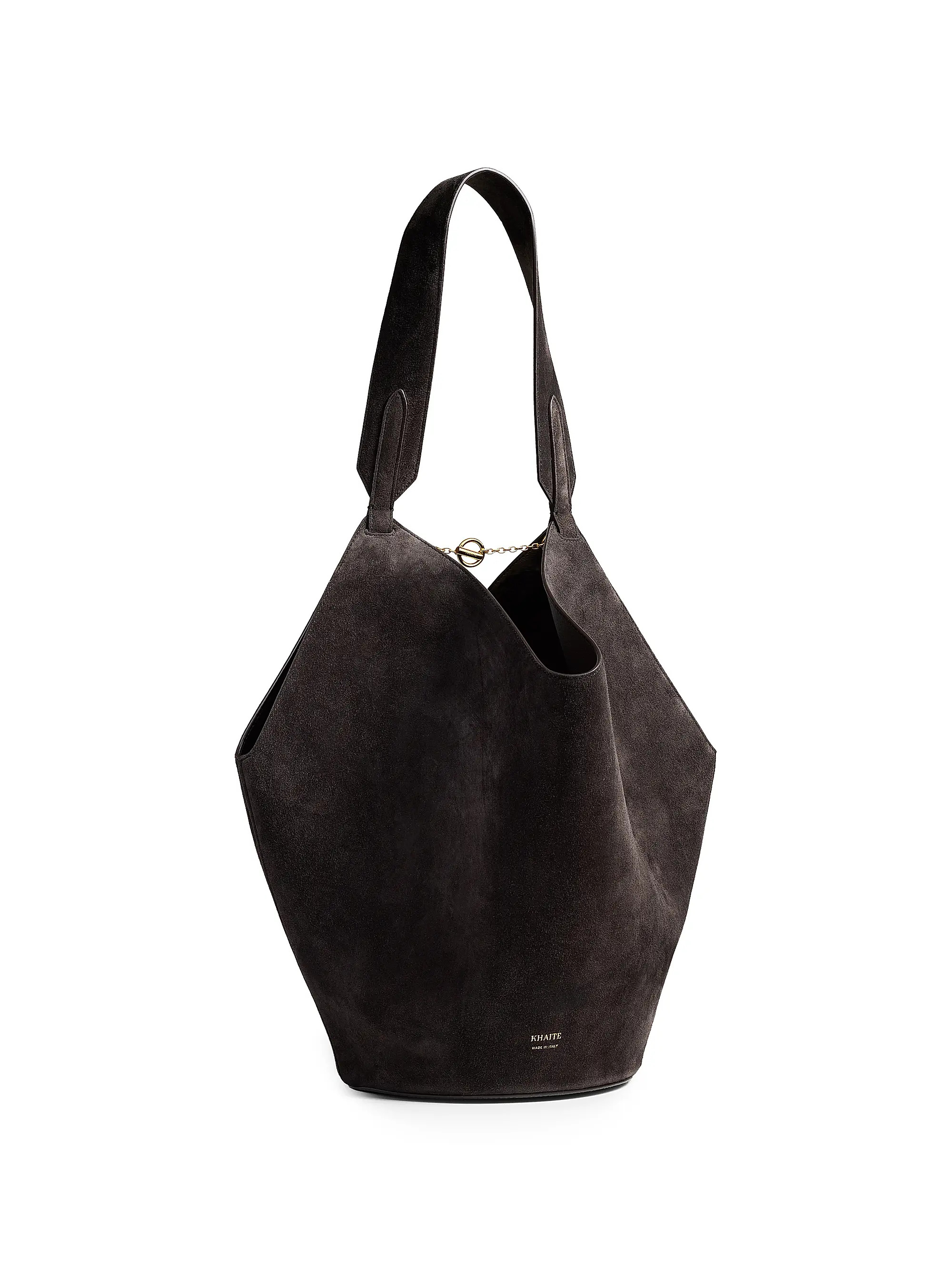 Small Lotus Suede Tote | Saks Fifth Avenue