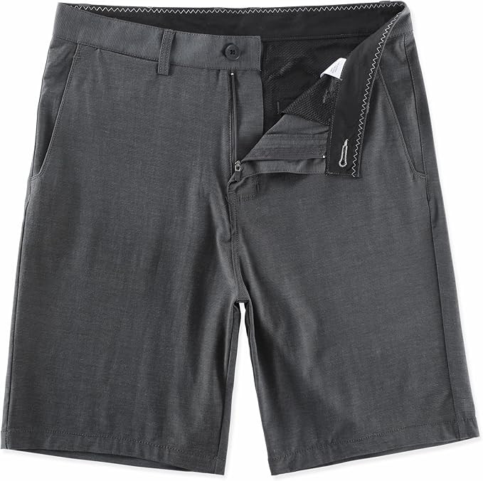 Men's Hybrid Golf Dress Shorts Lightweight Quick Dry Casual with Flat Front 9-Inch Inseam and 4 P... | Amazon (US)