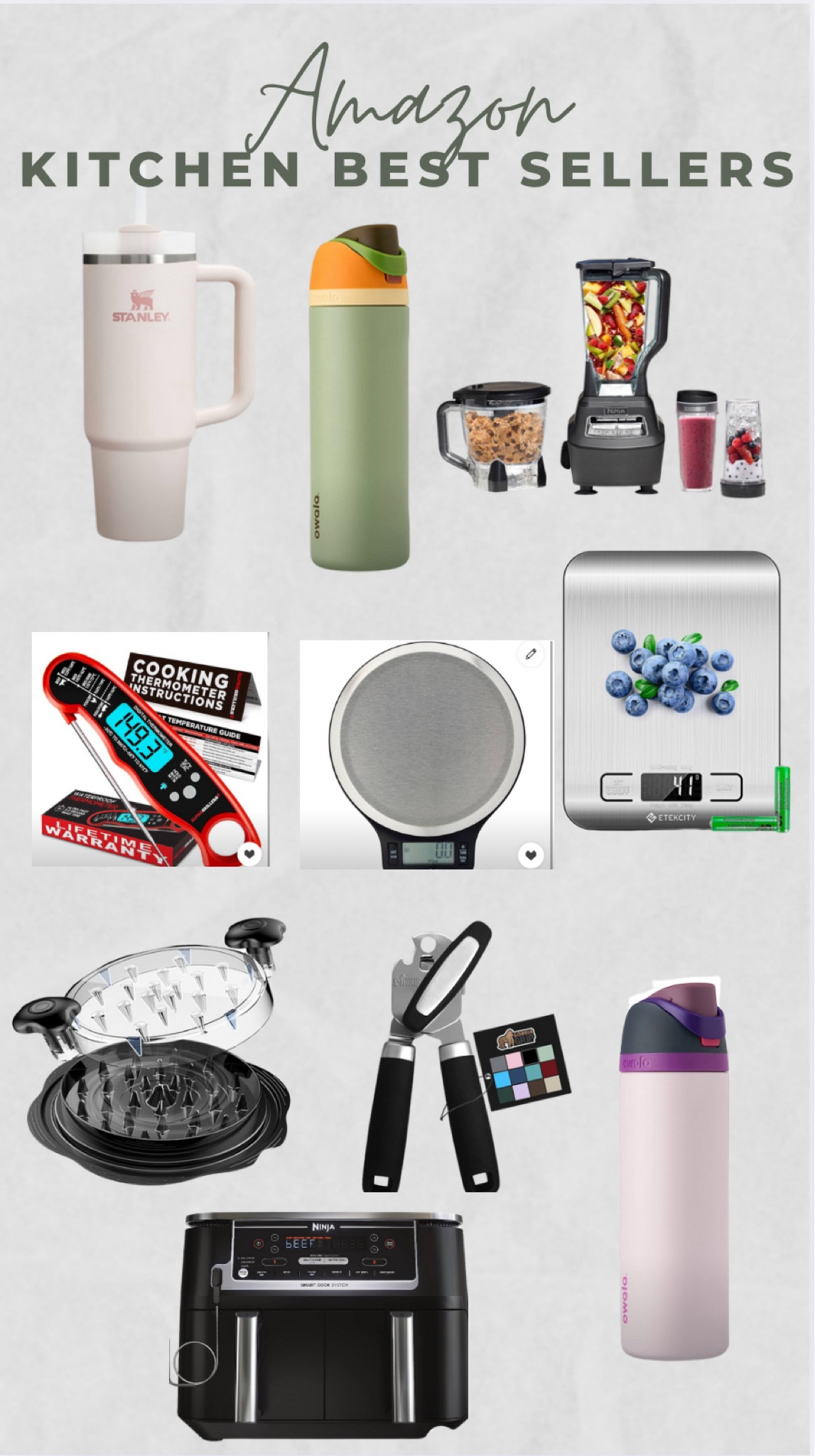 Upgrade your kitchen with the top 10 bestsellers on Amazon! From essential gadgets to stylish accessories, these picks will elevate your cooking game. #KitchenEssentials #AmazonFinds #LTKhome #HomeCooking #BestSellers

#LTKHome #LTKFamily #LTKSaleAlert