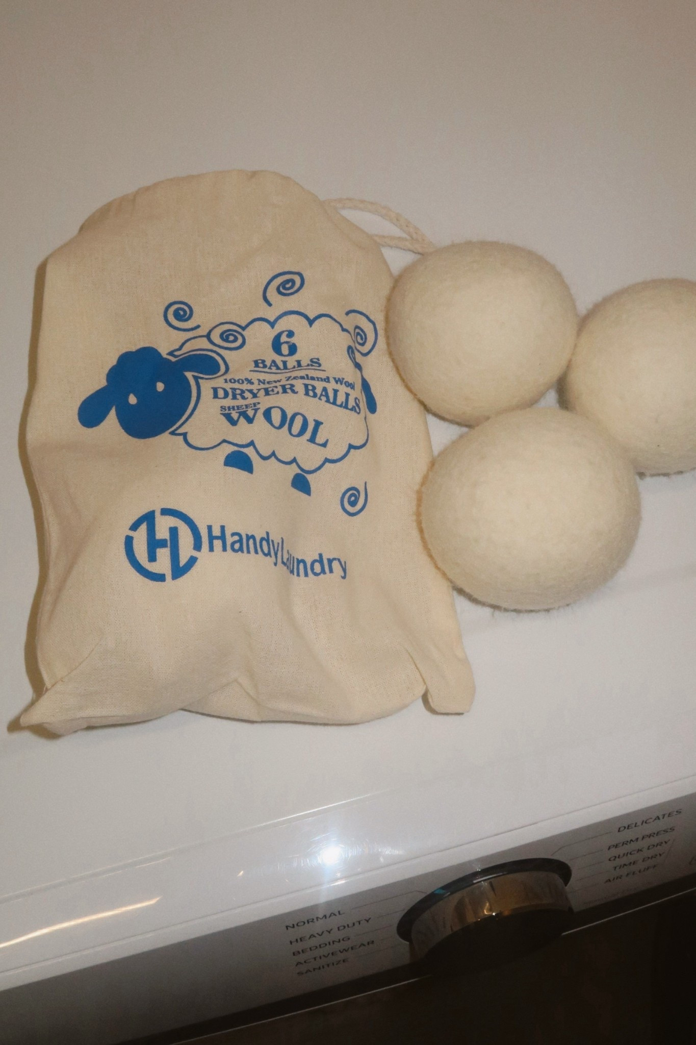 Cutest little swap for softer, static-free laundry 🧺🫧 No toxins, eco-friendly, hypoallergenic, + reusable. Dryer balls over dryer sheets any day!

#LTKHome #LTKFindsUnder50