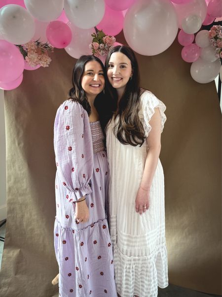 Bridal Shower OOTD | Dresses | Spring | Floral | White Dresses | Bridal | Bride | Bachelorette | Bridesmaid | Baby Shower Outfit | Women’s | Free People Inspired | Anthropologie 

#LTKU #LTKMostLoved #LTKwedding