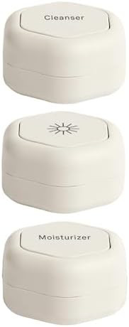 Cadence Travel Containers Basic Skincare Set - Magnetic Containers with Lids,Carry On Travel Esse... | Amazon (US)