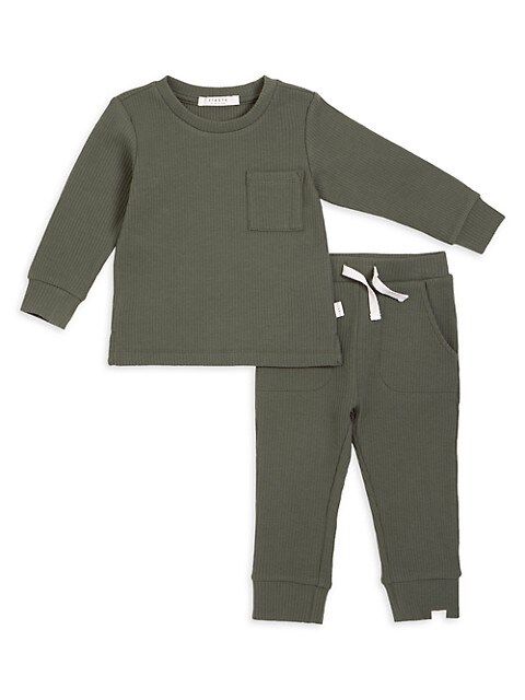 Baby Boy's 2-Piece Petit Lem Firsts Top And Pants Set | Saks Fifth Avenue
