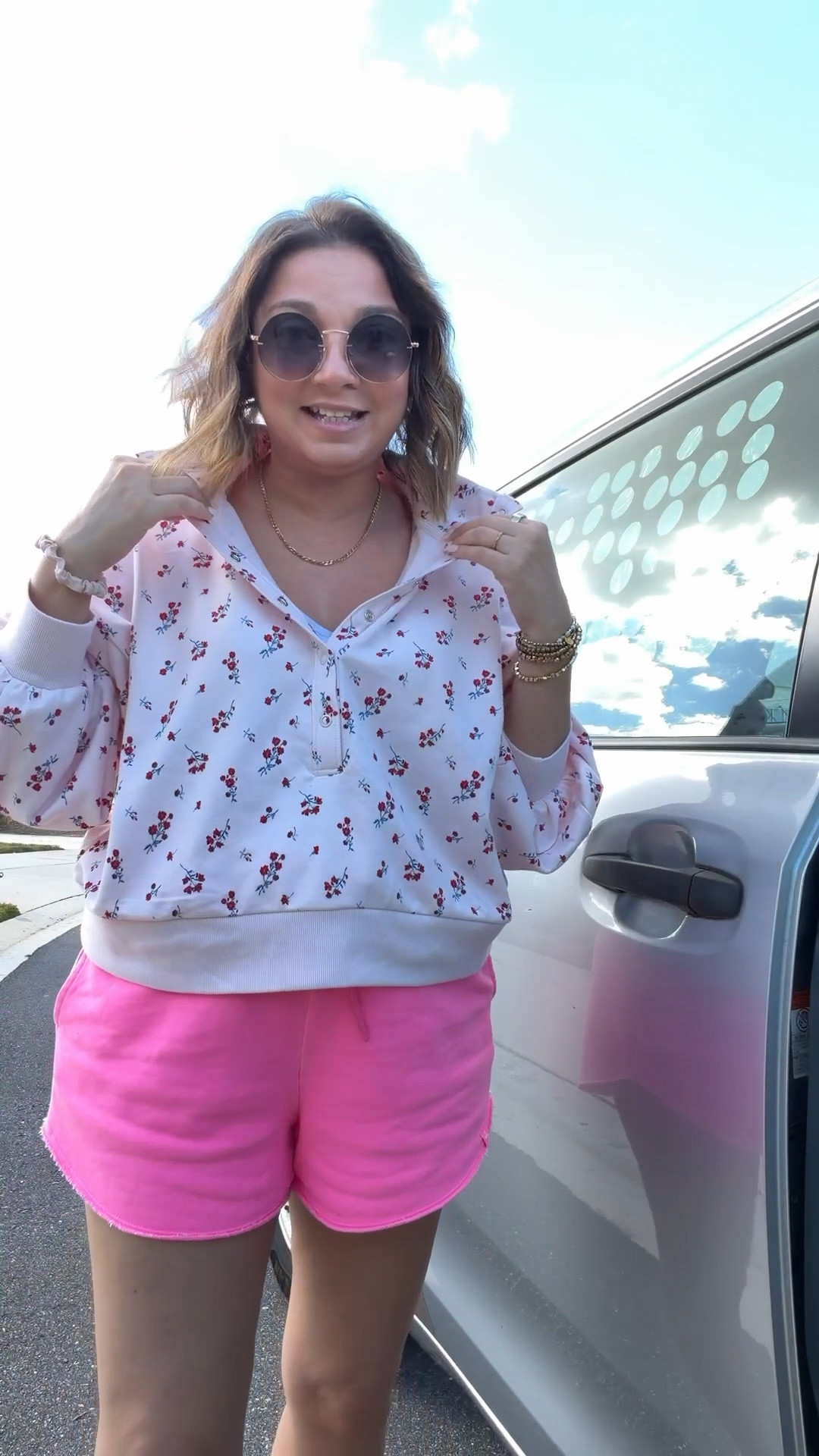 Everything fits true to size 

#LTKmomlife #LTKSaleAlert #LTKootd