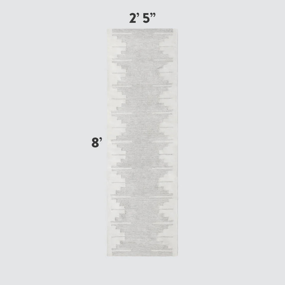 La Cima Accent Rug - Grey | The Citizenry