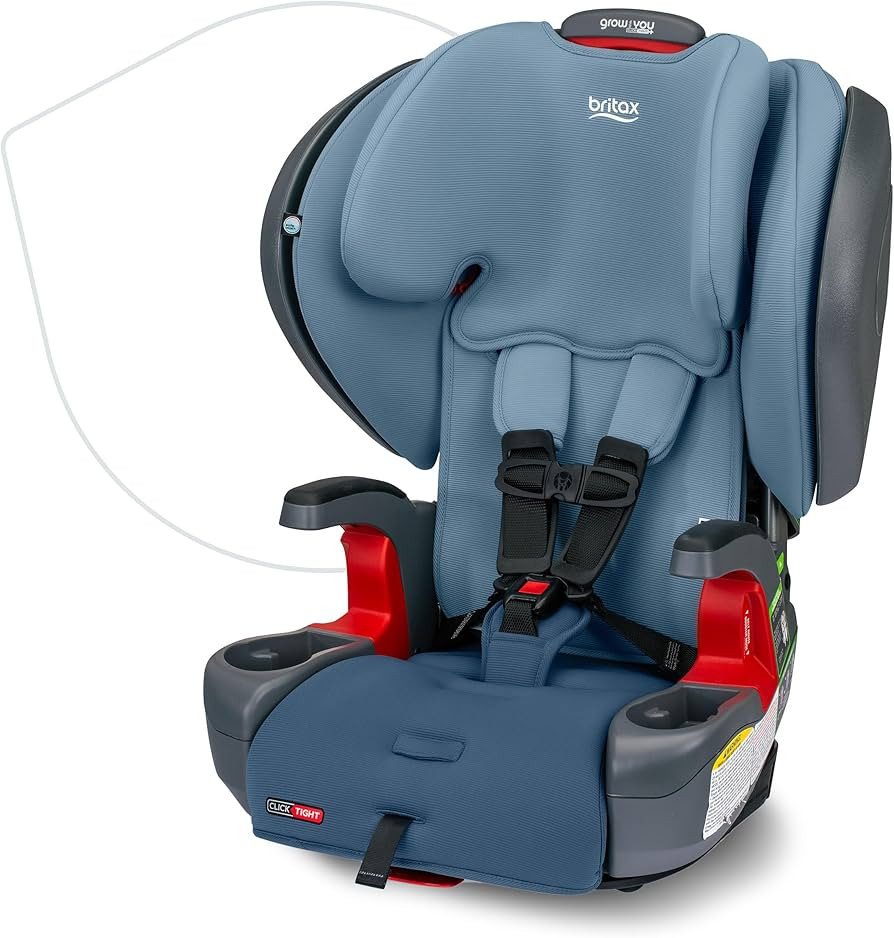 Britax Grow with You ClickTight Plus Harness-2-Booster Car Seat, 2-in-1 High Back Booster, SafeWa... | Amazon (US)