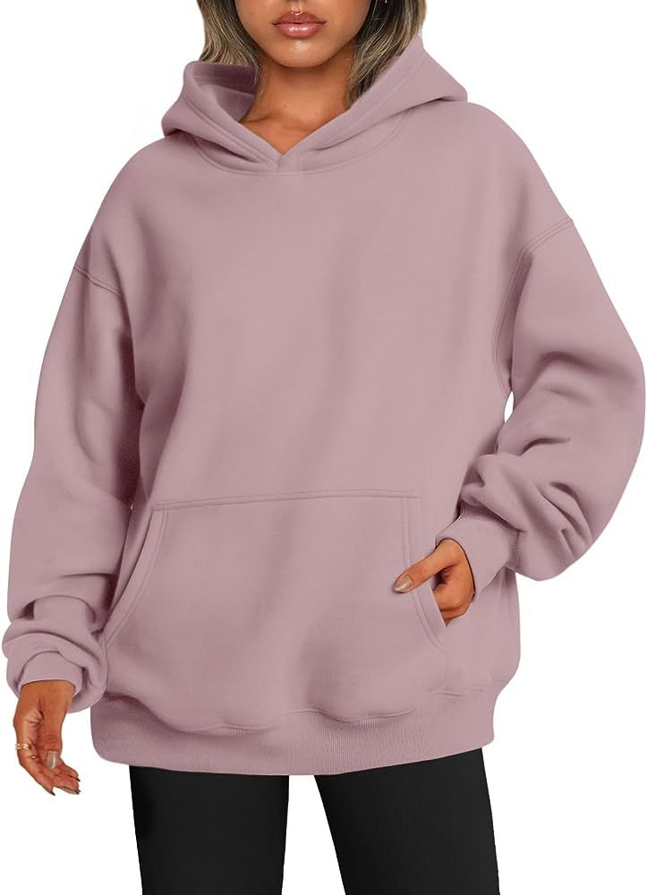 EFAN Womens Oversized Hoodies Sweatshirts Long Sleeve Shirts Fleece Jackets Sweaters With Pockets... | Amazon (US)
