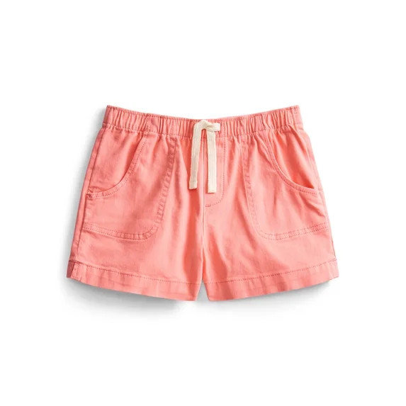 Wonder Nation Girls Pull-On Shorts, Sizes 4-18 & Plus | Walmart (US)