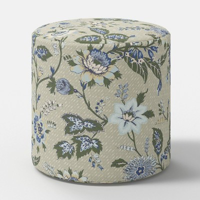 Tambor Ottoman Adelaide Floral Moss - Threshold™ | Target
