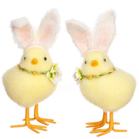 Put these adorable spring chicks with bunny ears in your tablescape this Easter. 

#LTKstyletip #LTKSeasonal #LTKhome