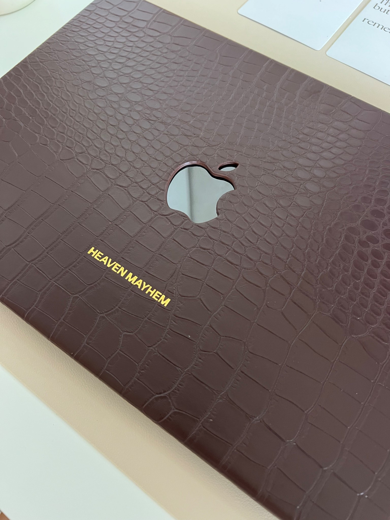 I got a new laptop last week and had to order a new case.. my #heavenmayhem case finally came in yesterday and I am in love!!! 