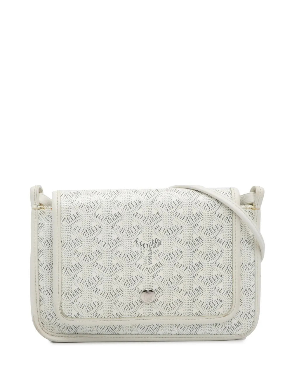 Goyard Pre-Owned 2017 Pre-Owned Goyard ine Plumet crossbody bag - White | Farfetch Global