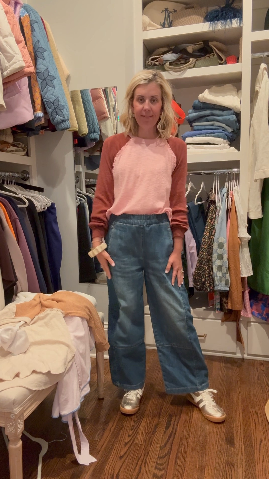 Anthro head to toe and I’m not mad about it! 

XS top (runs very generous)
XS pull on jeans
7.5 shoes

@anthropologie #anthropartner

#LTKdayinmylife #LTKootd #LTKgrwm