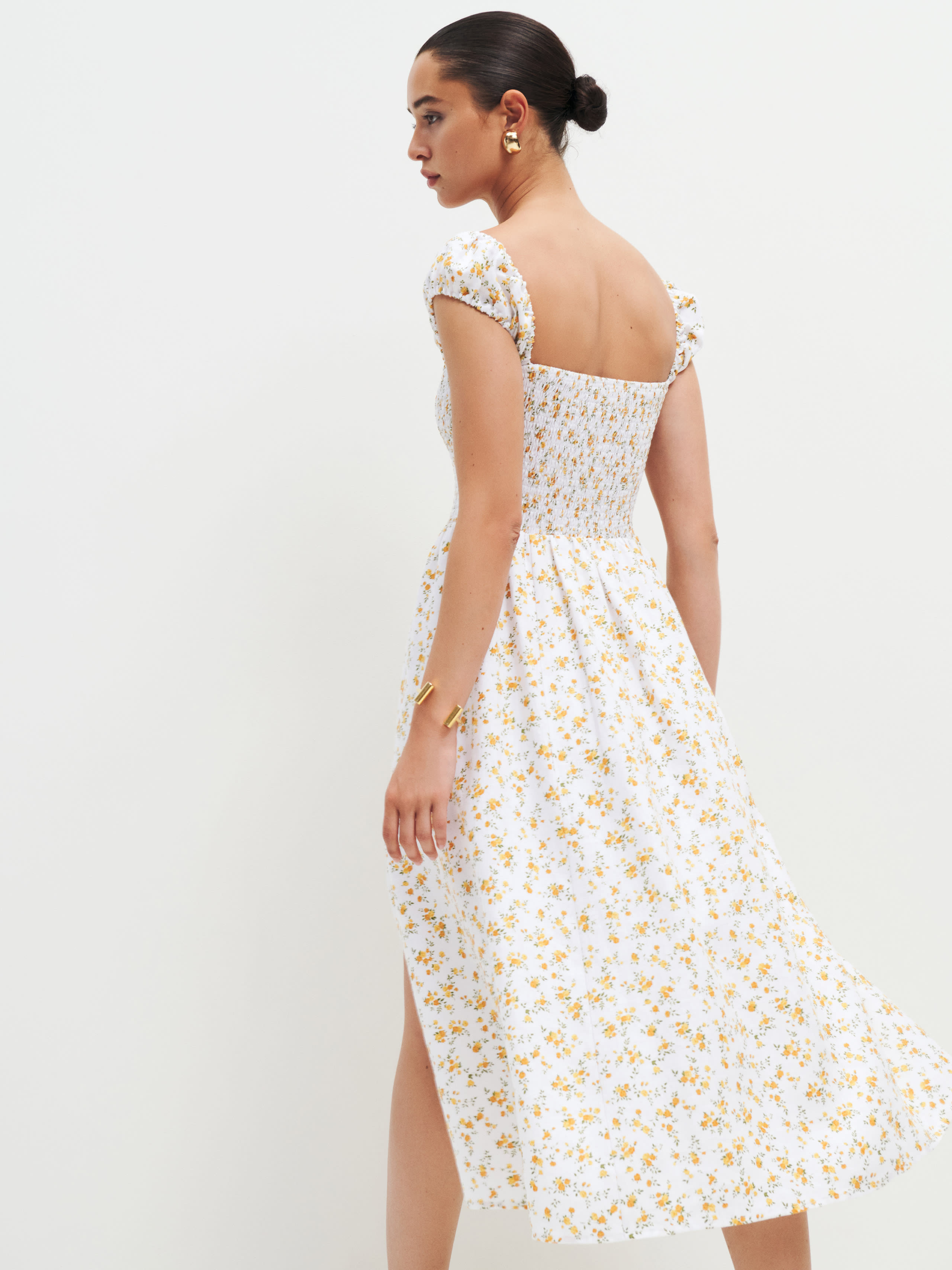 Tavi Linen Dress | Reformation (Global)