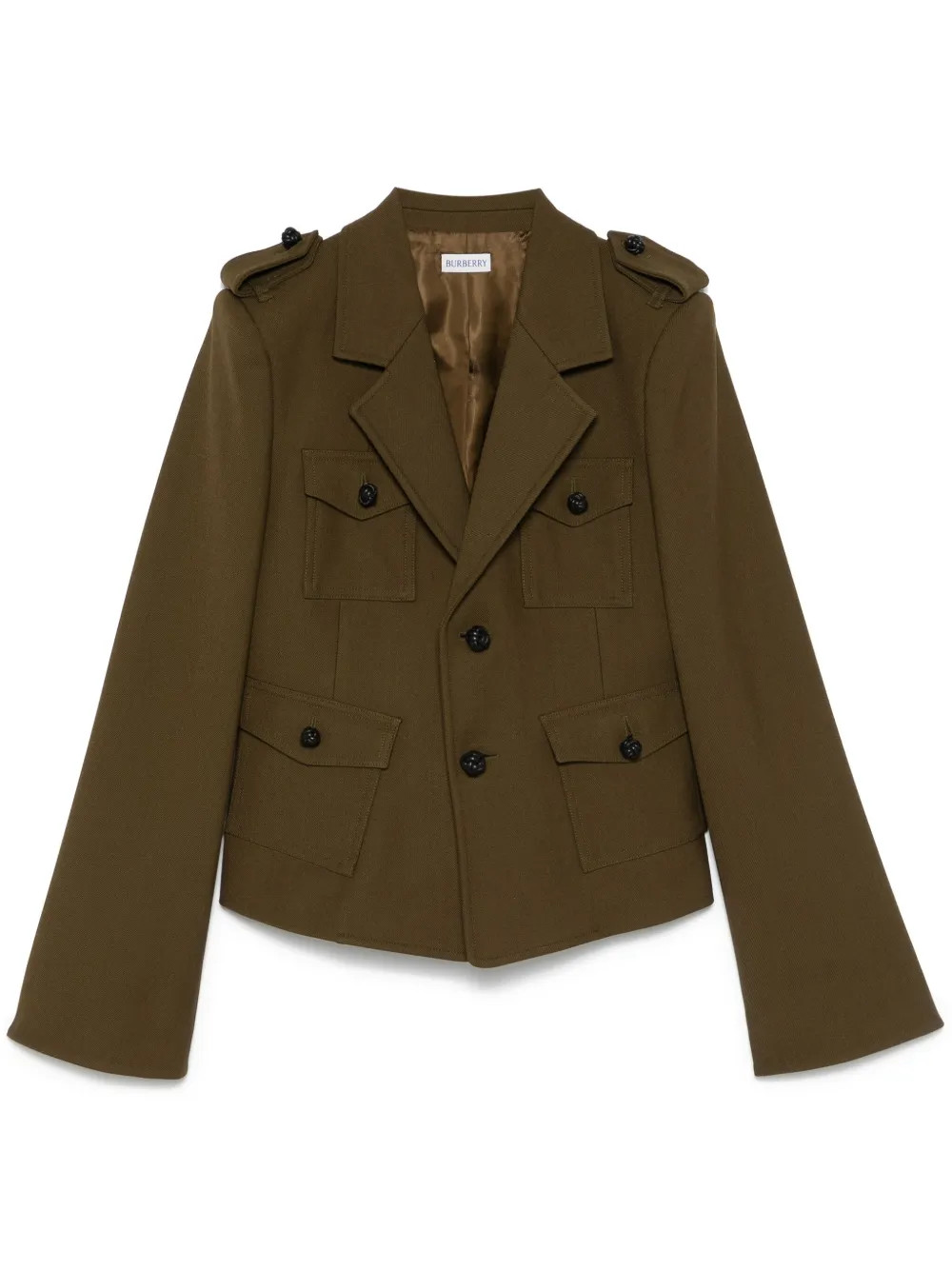 Burberry notched-lapels Jacket  | Brown | FARFETCH | Farfetch Global