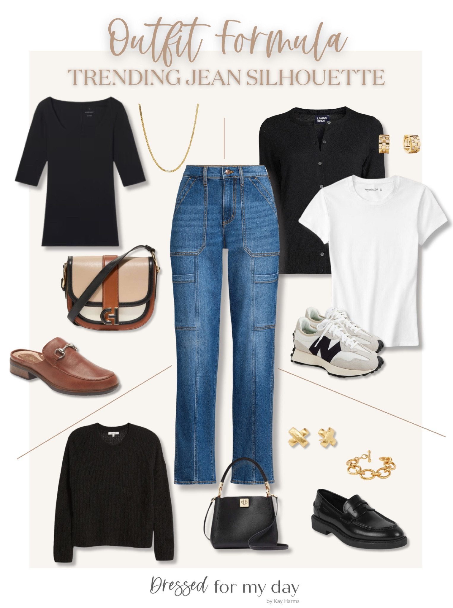 How to style cargo jeans👖

#LTKMidsize #LTKOver40 #LTKStyleTip