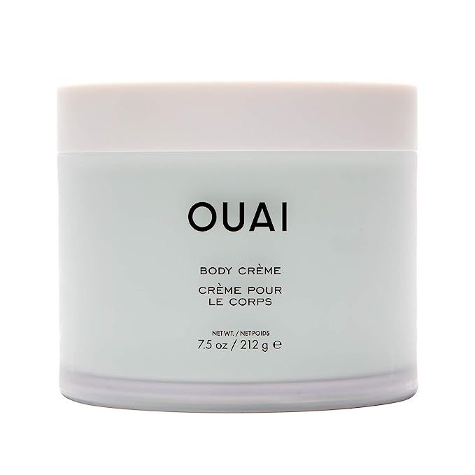 Amazon.com : OUAI Body Crème. Super Hydrating Whipped Body Cream Softens Skin and Gives it a Hea... | Amazon (US)