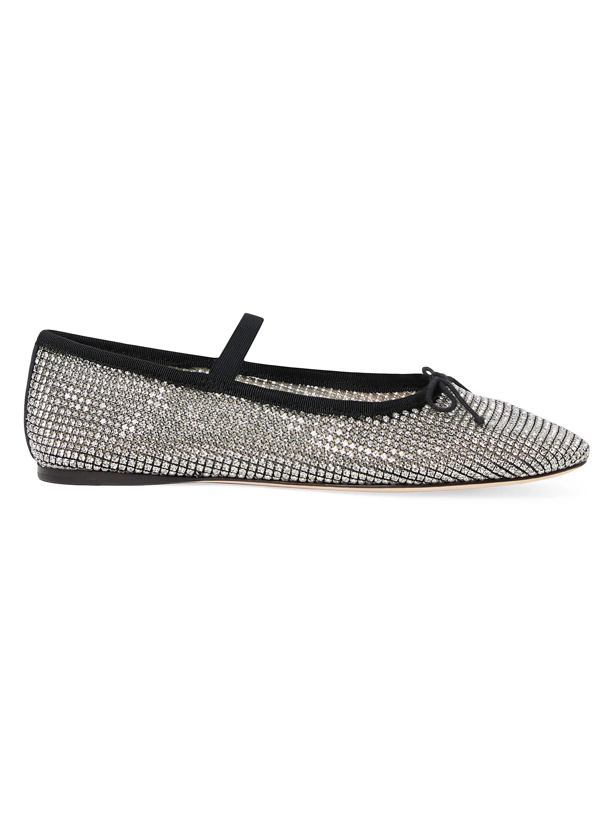 Loeffler Randall Leonie Crystal-Embellished Ballet Flats | Saks Fifth Avenue | Saks Fifth Avenue