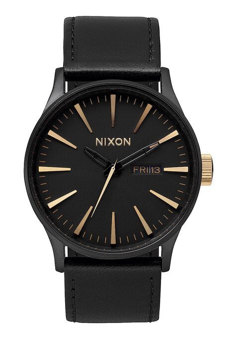 Sentry Leather Watch | Nixon