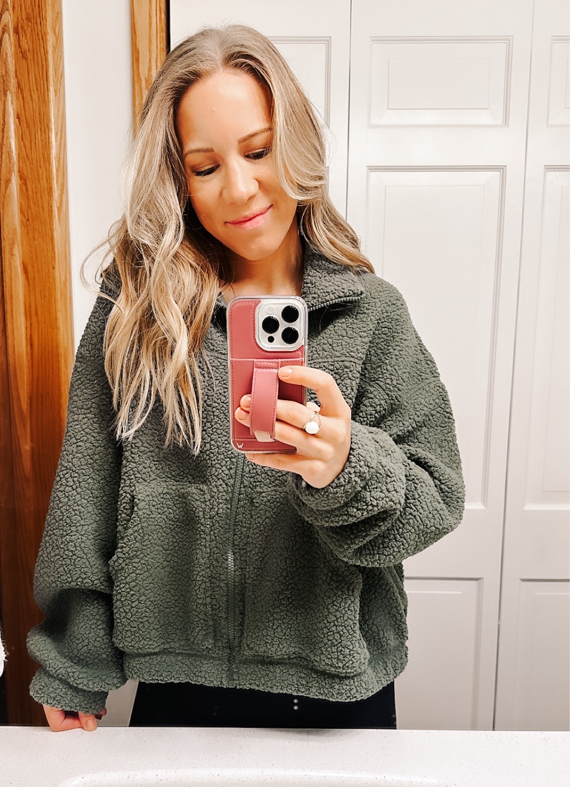 Loving this new Sherpa from Old Navy! It’s light but very warm! 

Wearing size small 🖤

#LTKstyletip #LTKSeasonal #LTKHoliday