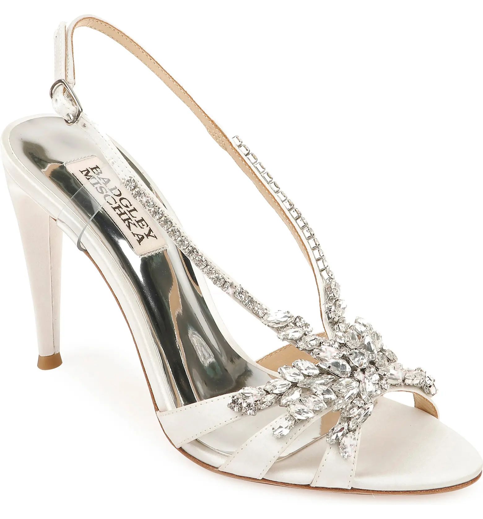 Jewel Badgley Mischka Jacqueline Crystal Embellished Sandal | Nordstrom