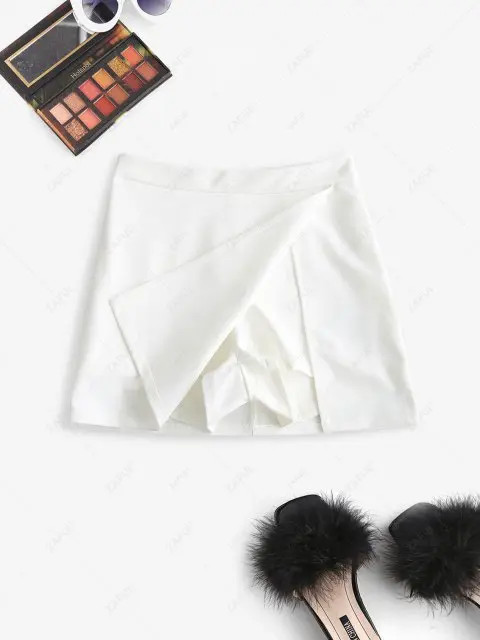 Slit Skirt with Shorts Underneath | ZAFUL (Global)