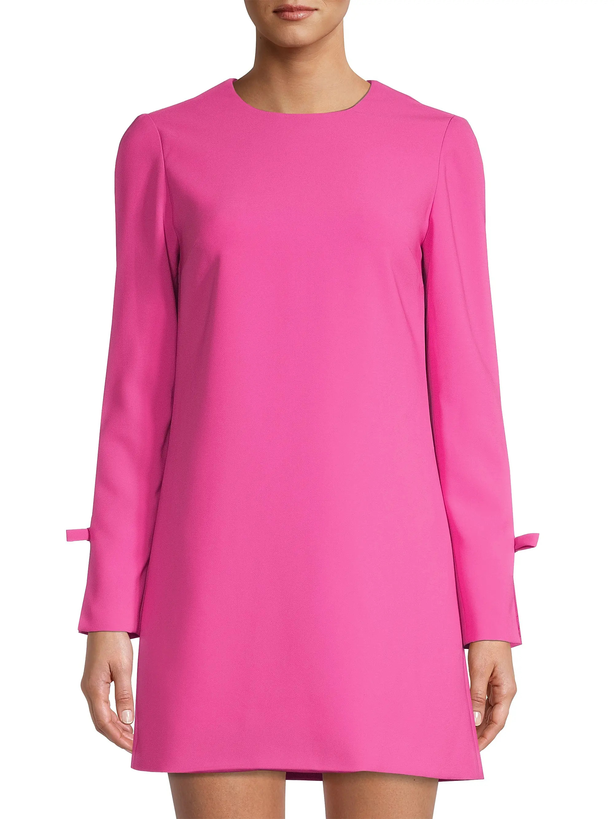 Lily Long-Sleeve Shift Dress | Saks Fifth Avenue