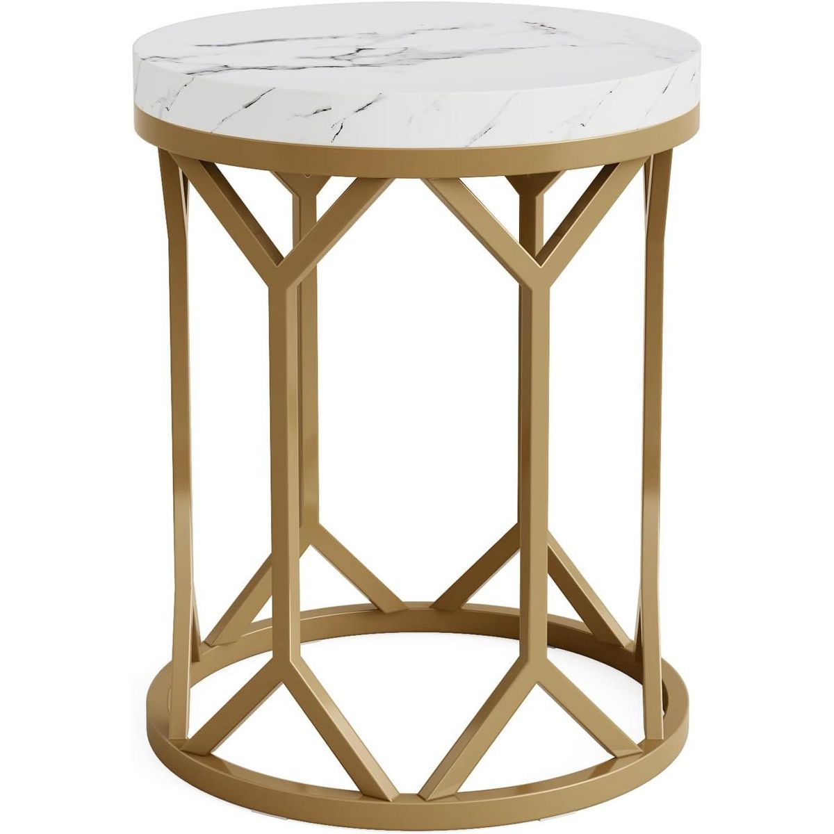Tribesigns Round End Table, Small Accent Table for Living Room | Target