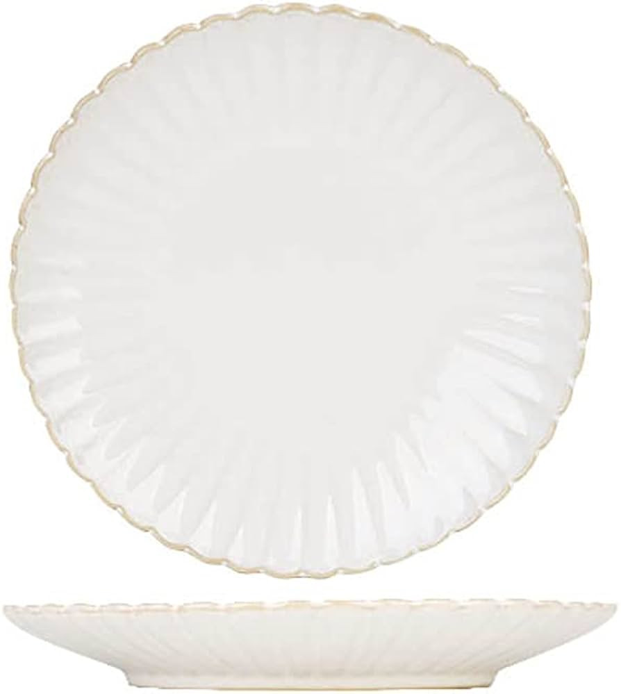 Dinner Plates,Side Plates, Japanese Dinner Plates Set of 2, Ceramic 7.5/8 Inch Plates, Retro Styl... | Amazon (US)