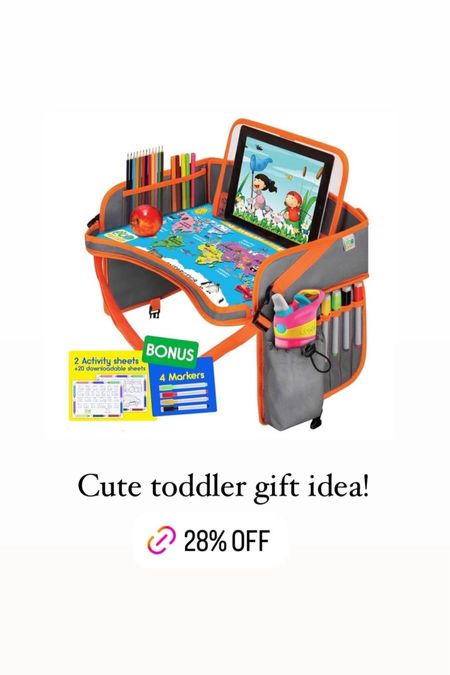 Perfect for those holiday road trips - toddler car seat table top 

#LTKkids #LTKGiftGuide #LTKtravel