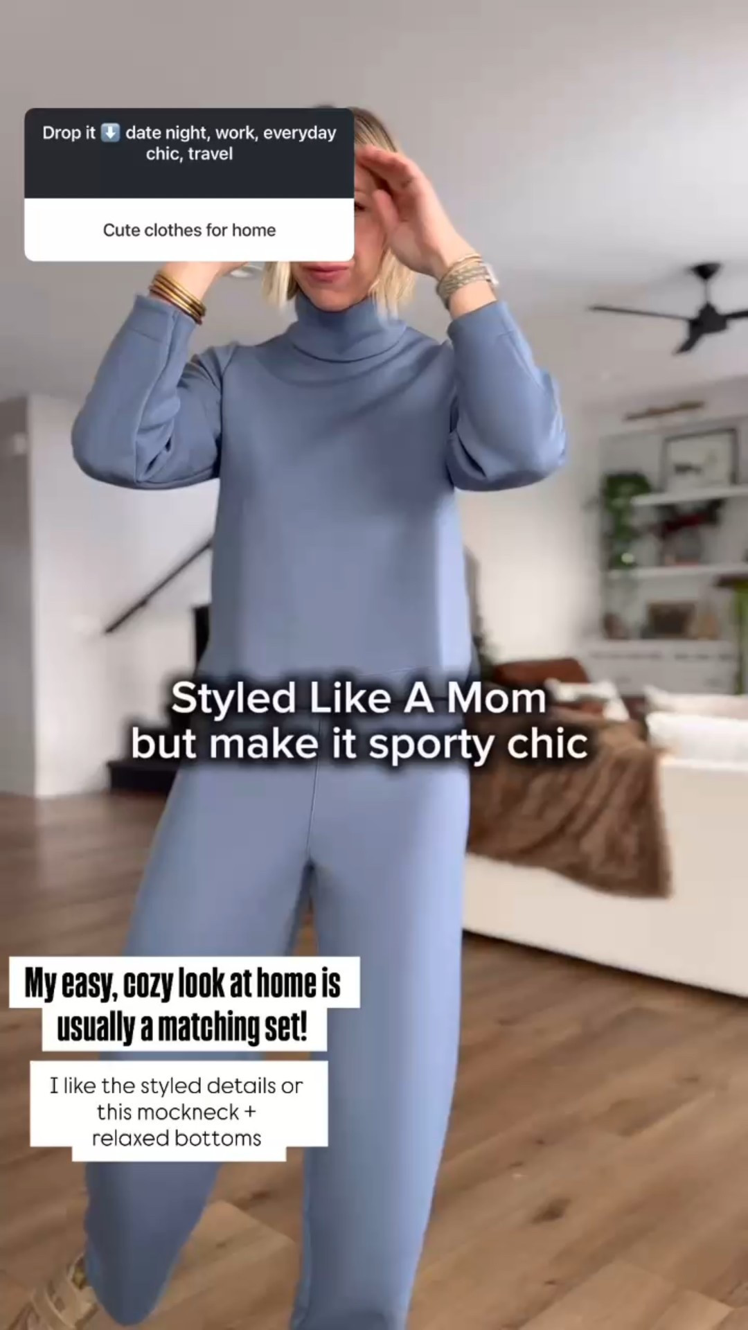 An outfit for lounging at home or running errands! Sporty chic😉

#LTKmomlife #LTKSeasonal #LTKootd