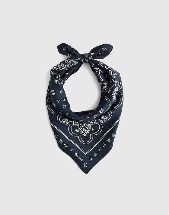 Medium Silk Bandana | Madewell