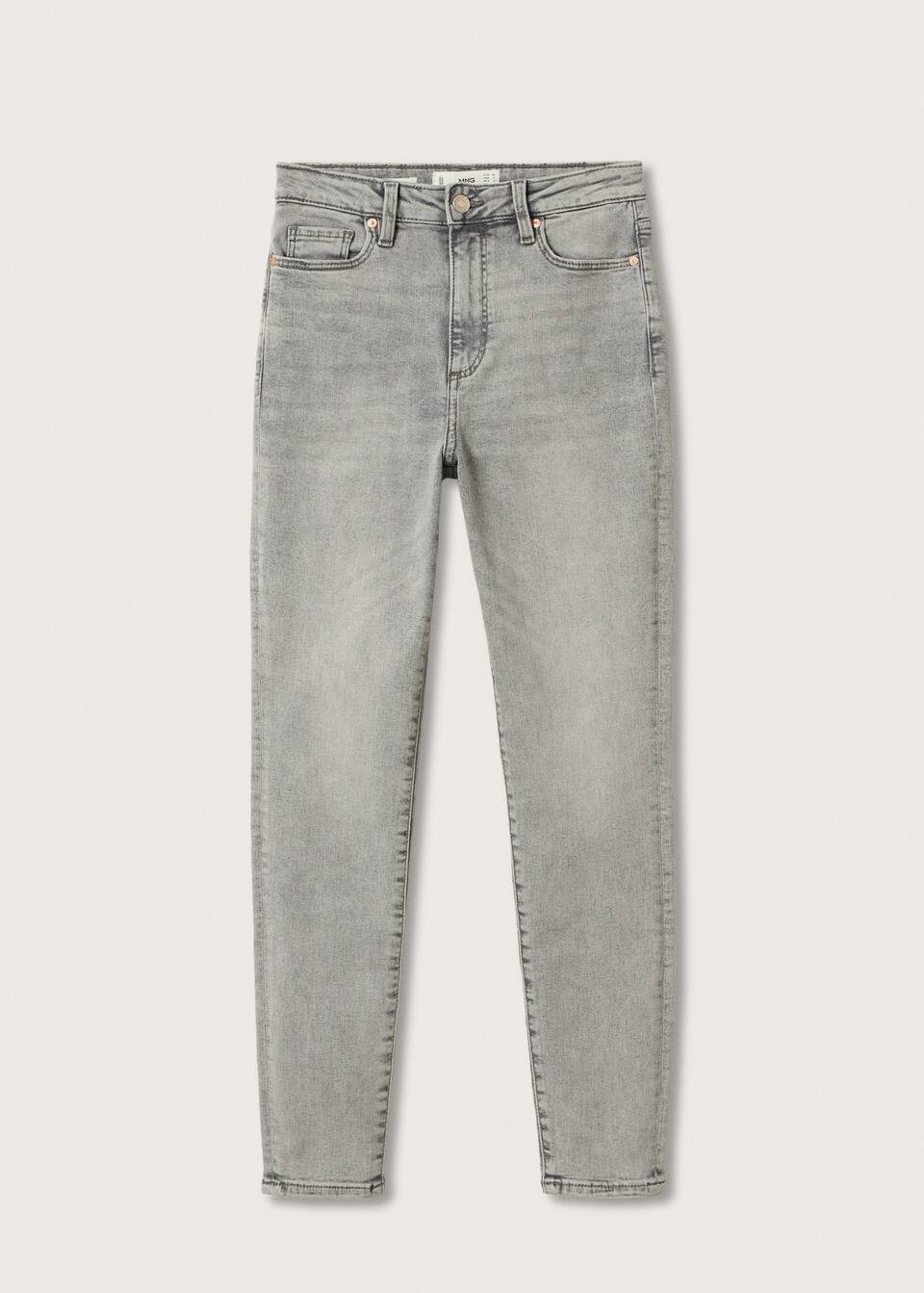 High Rise Skinny Jeans | MANGO (US)