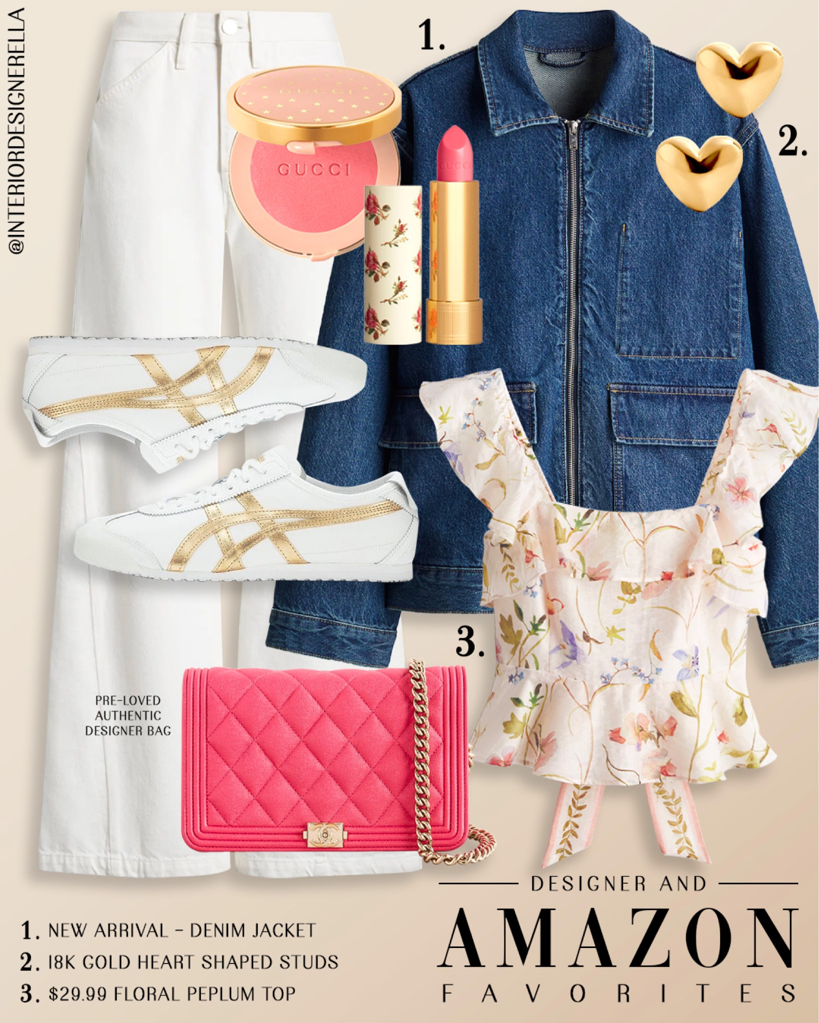 $29.99 floral peplum top + new arrival denim jacket!✨ Share this post with a friend!!🤗 Click on the “Shop OOTD Collages” collections on my LTK to shop this post and more!🤗 Have an amazing day!! Xo!!

#LTKShoeCrush #LTKFindsUnder50 #LTKFindsUnder100