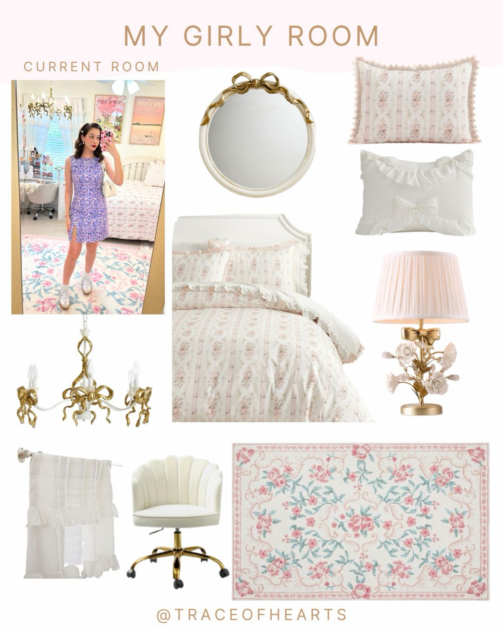 my dream room 🥹 can you tell I love florals and bows? 

#LTKHome