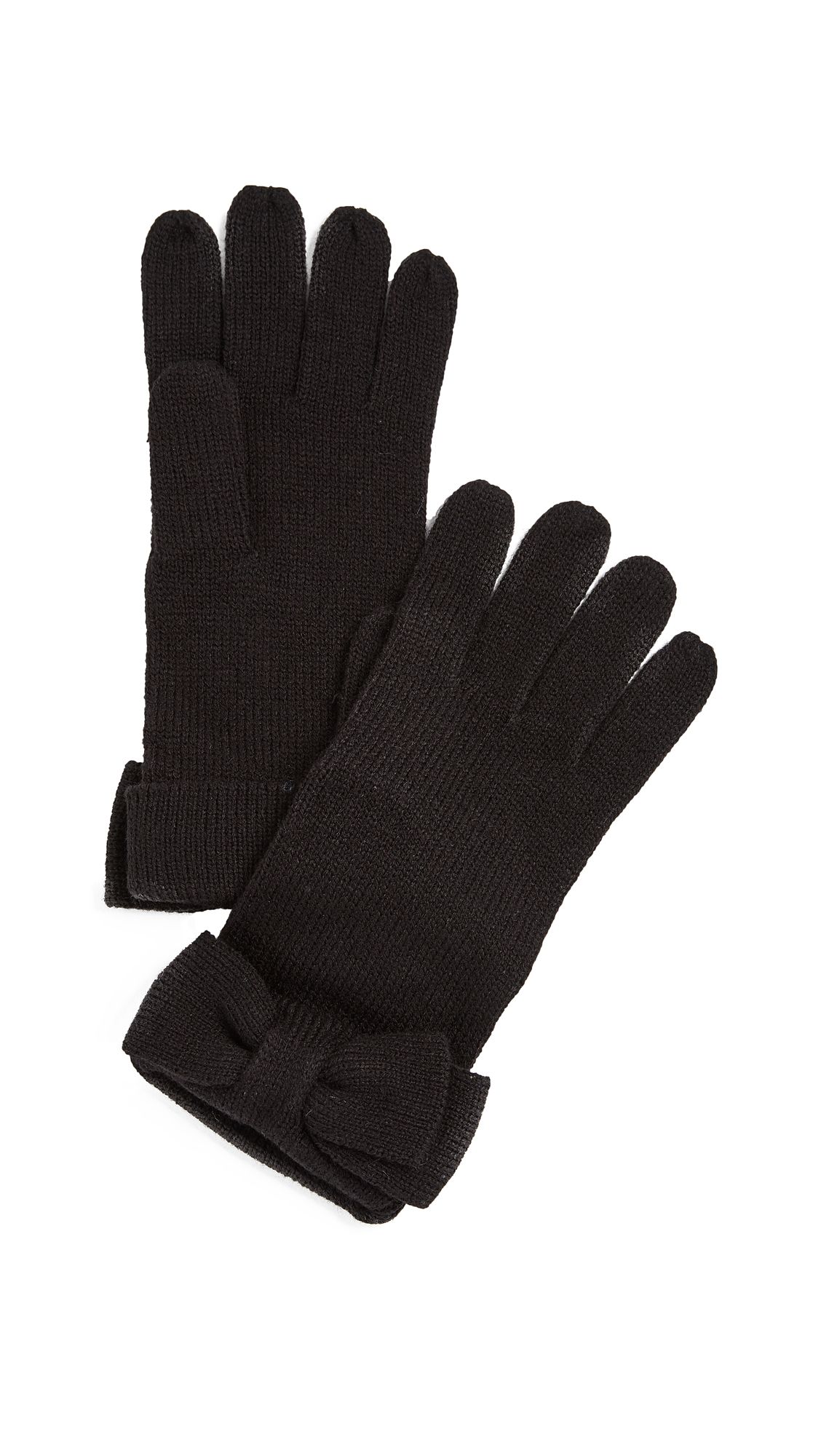 Kate Spade New York Half Bow Gloves | Shopbop