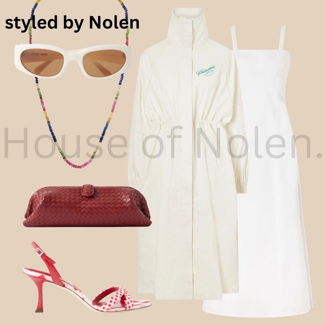 Spring 2026 Look 11. 

red finds a way in every time.
dressed it down, then the bag said otherwise.
spring doesn't have to be loud — just intentional.

styled by nolen 🤍

#StyledByNolen #HouseOfNolen #SpringStyle #SpringOOTD #FlatLayStyling #OutfitInspo #FashionStylist #NYCStylist #NYCFashion #NYCStyle #EditorialStyle #LuxeStyle #SpringFashion #FashionFlatlay #GetDressed #StyleInspiration #WhatToWear #OOTDInspo #zoekravitz #SlipDress #SpringLayering #RedAccents #AccessorizeEverything #StyleEdit #CuratorsOfInstagram

#LTKootd #LTKOver40 #LTKselfcare