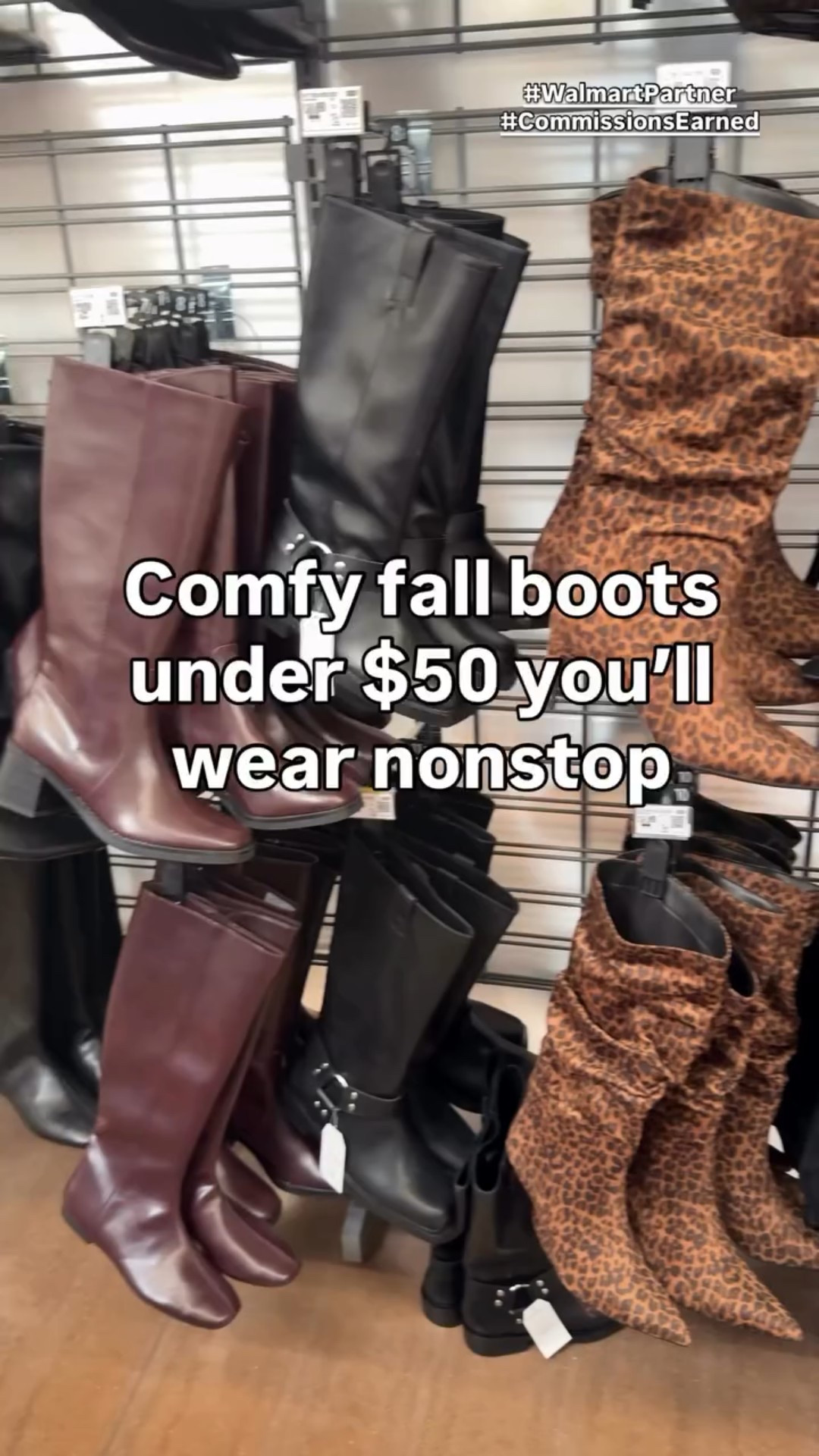 Finding fall boots that actually fit shouldn’t be this hard, but these pairs are affordable and checked every box. #WalmartPartner #CommissionsEarned 

• Wide calf friendly styles available
• Comfy enough for all-day wear
• Leopard, black, burgundy, and chocolate brown options
• Kitten heel, block heel, booties, and knee-high picks
• Versatile for work, errands, and nights out

Comment “BOOTS” and I’ll DM you the link.

Follow @sparklinginstyle for more outfits that fit real life.

#CommissionsEarned #FallBoots #WideCalfBoots #PlusSizeFashion #MidsizeStyle #AffordableStyle #OOTDFall #FallOutfits
best fall boots 2025, boots that look expensive, wide calf boots, leopard boots, knee high boots, block heel boots, comfy boots