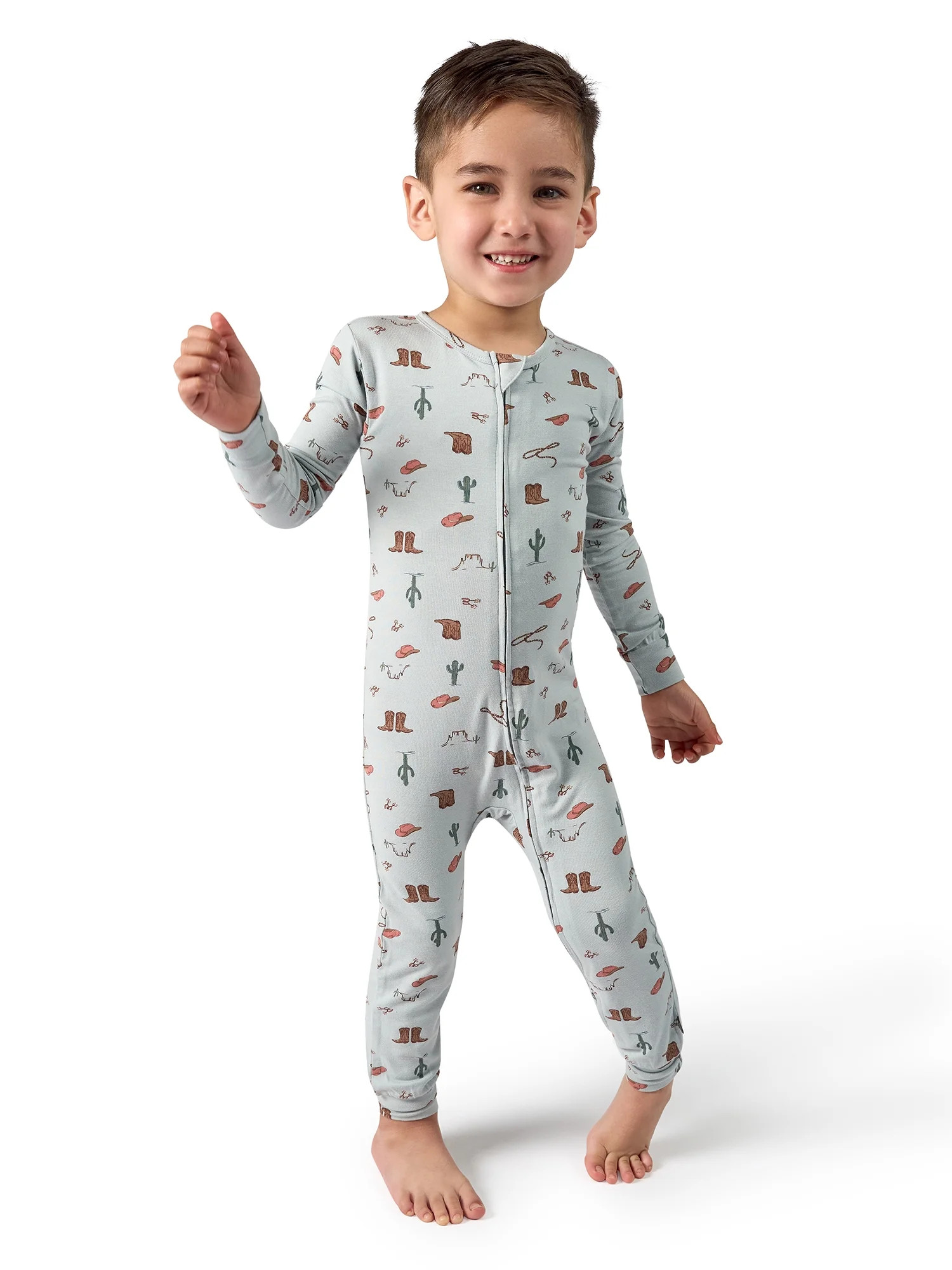 Modern Moments by Gerber Baby and Toddler Neutral Super Soft One-Piece Pajamas, Sizes 0/3 Months ... | Walmart (US)