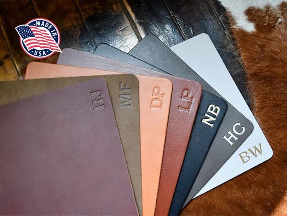 Personalized Leather Mousepad. Full Grain Premium Real | Etsy | Etsy (US)