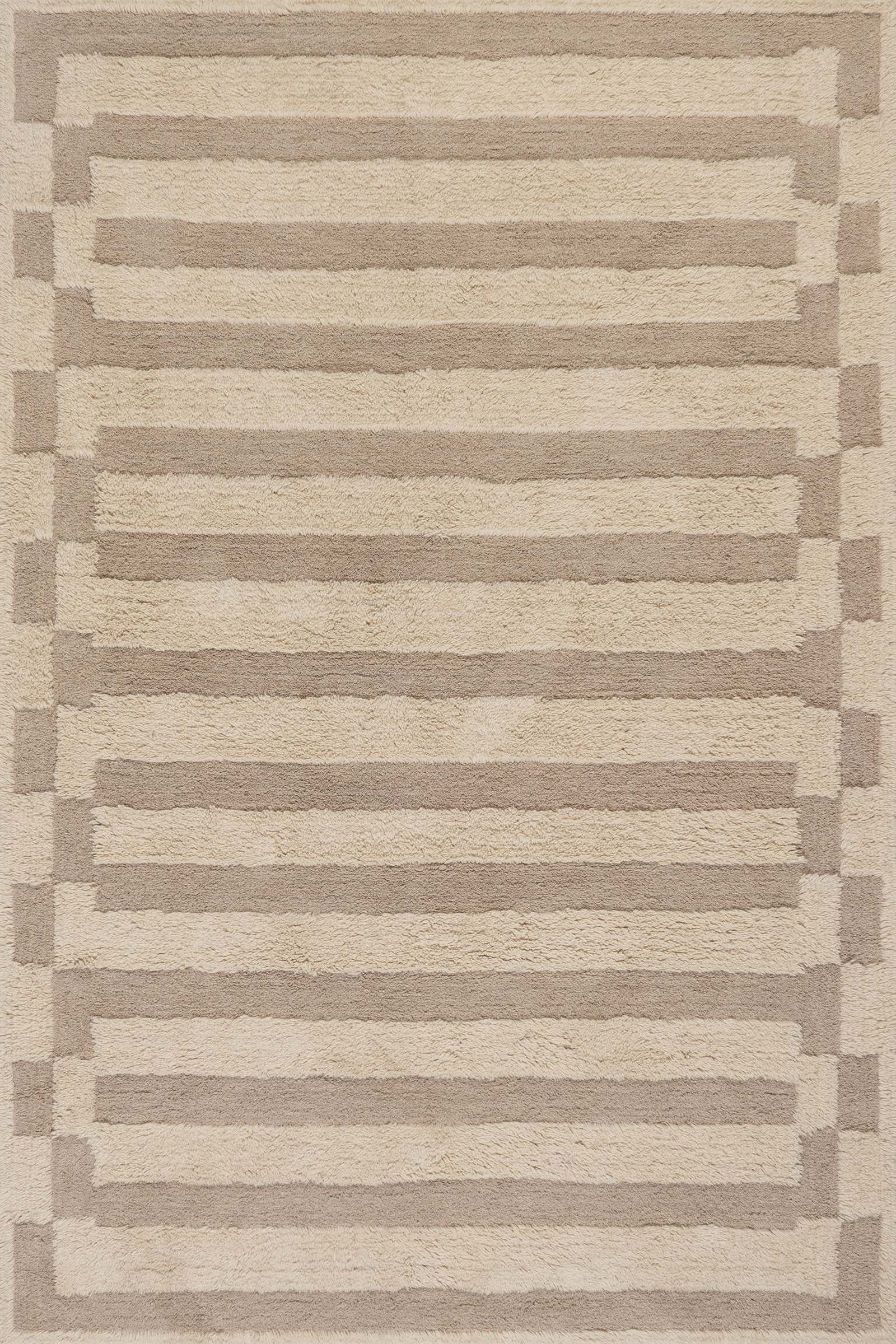 Velaina Handmade Washable Wool Rug | Ivory | Rugs USA