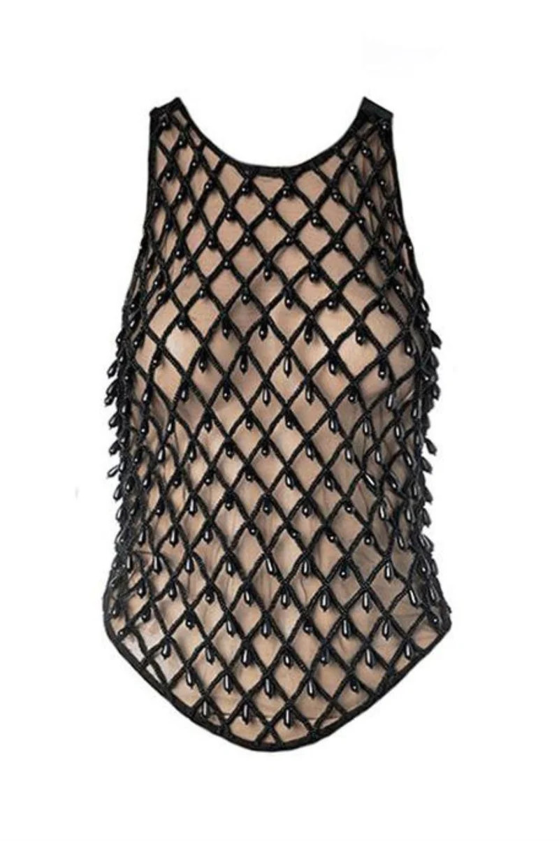 DIANA ROSS: A backless tank handmade in India | DYLANLEX