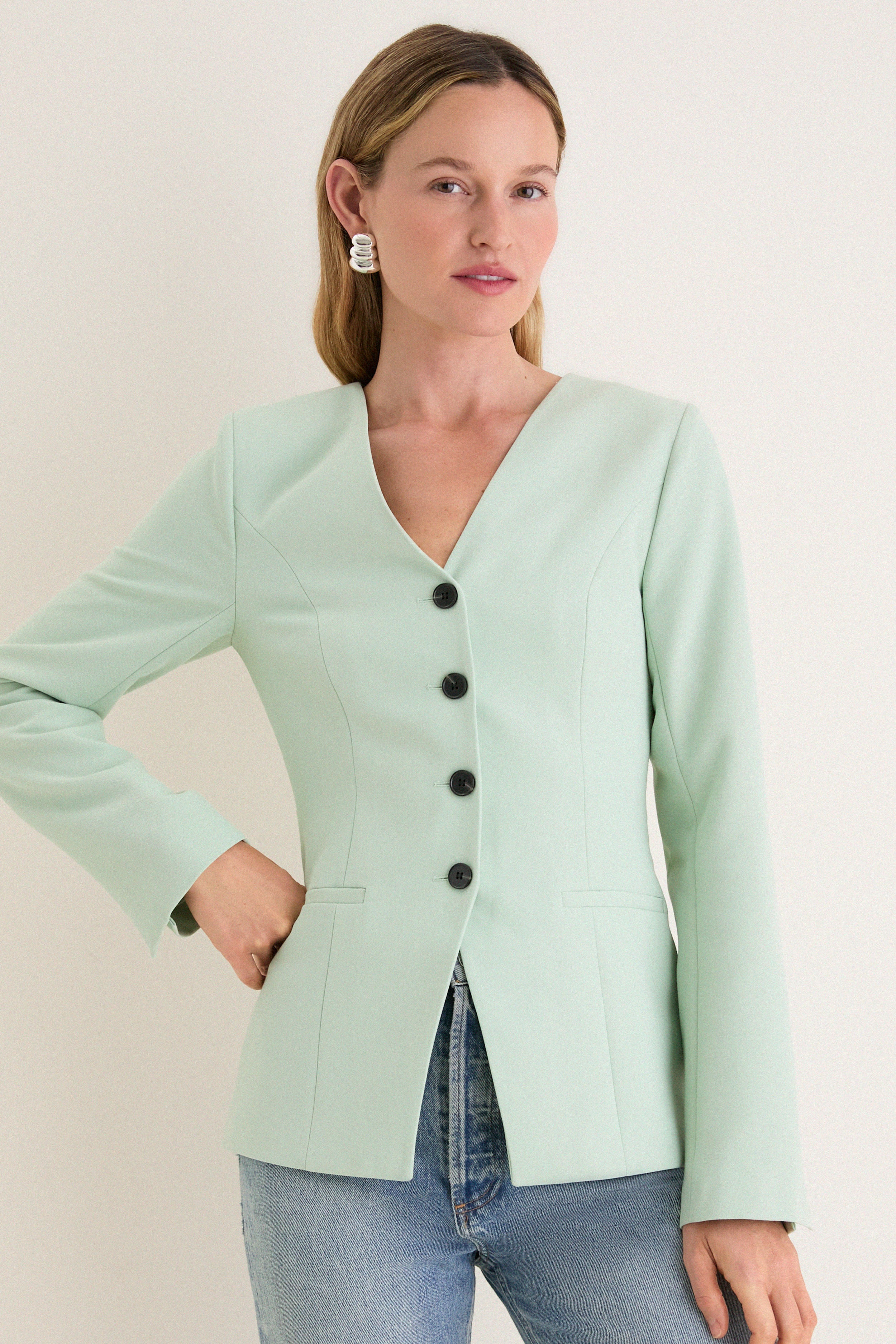Mint Parker Blazer | Tuckernuck (US)