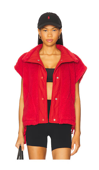 x FP Movement Scout It Out Vest in Cranberry | Revolve Clothing (Global)