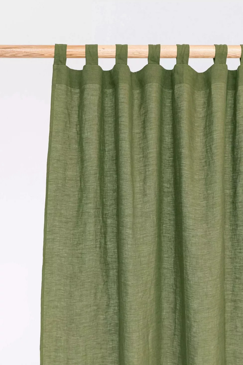 MagicLinen Tab Top Linen Curtain Panel | Urban Outfitters (US and RoW)