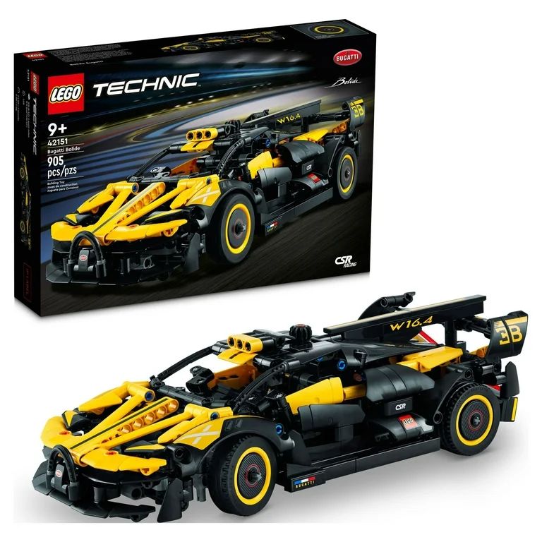 LEGO Technic Bugatti Bolide Racing Car Building Set 42151 - Model and Race Engineering Toy, Colle... | Walmart (US)