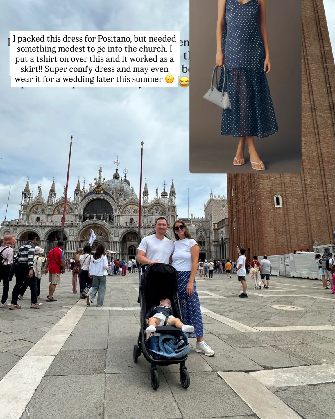 Wear I wore to tour a church in Venice Italy today!

#LTKSaleAlert #LTKgrwm #LTKTravel