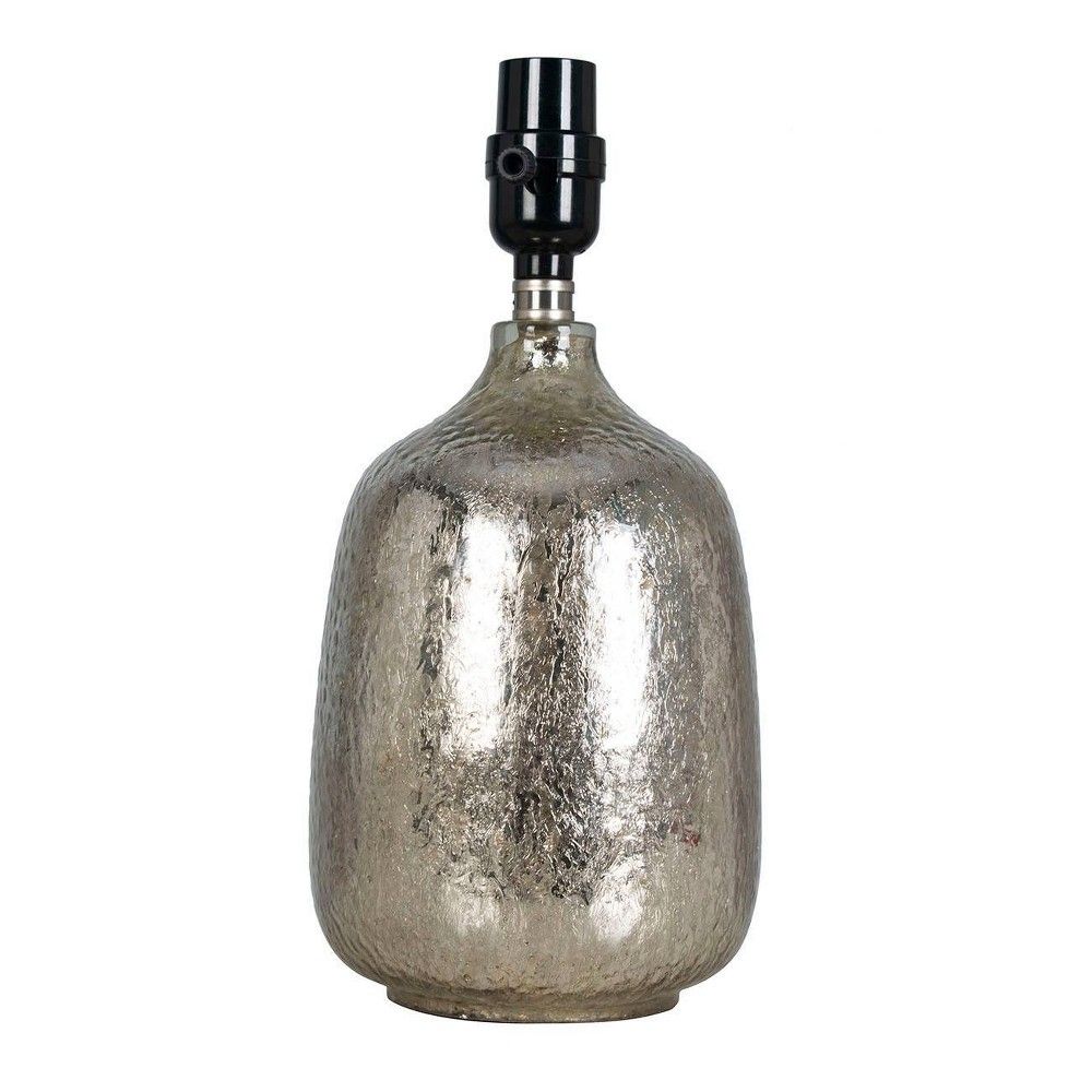 Small Glass Lamp Base Silver - Threshold | Target