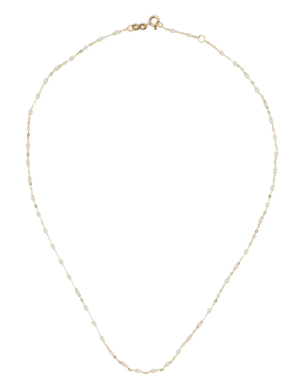 Gigi Clozeau 18kt yellow gold opal necklace - White | Farfetch Global
